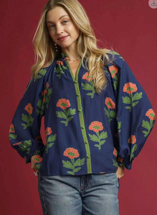 /Vicki V-Neck Top