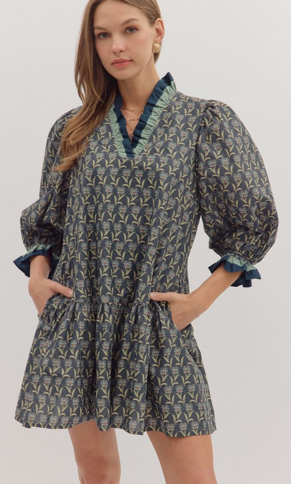 /Tabatha Floral Dress