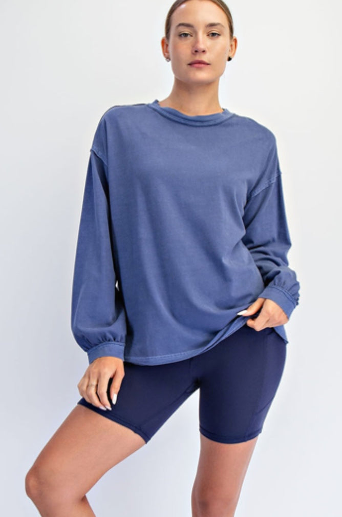 /Jinny Anne Top in Blue