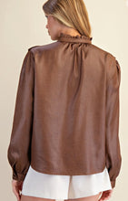 Load image into Gallery viewer, /Ruffle Button Down Shirt
