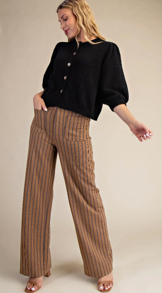 /Full-Length Wide-Leg Pants