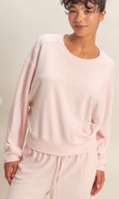 Load image into Gallery viewer, Soft Ribbed Relaxed Fit Sweatshirt
