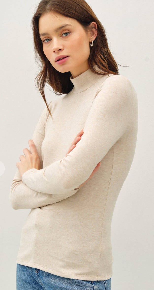 Basic Turtle Neck Top