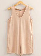 Load image into Gallery viewer, -V-Neck Seeveless Romper

