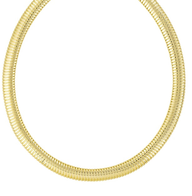 10mm Omega Chain Necklace