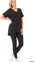 Load image into Gallery viewer, BRUSHED DTY MICROFIBER LOUNGEWEAR SET
