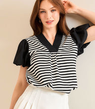 Load image into Gallery viewer, Lillian Stripe Top
