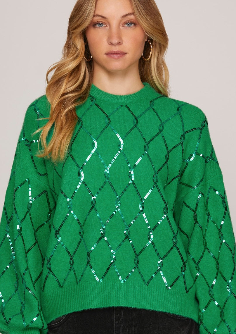 /Sparkle for the Day Sweater