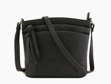 Load image into Gallery viewer, Rachel Front Double Zip Crossbody Bag
