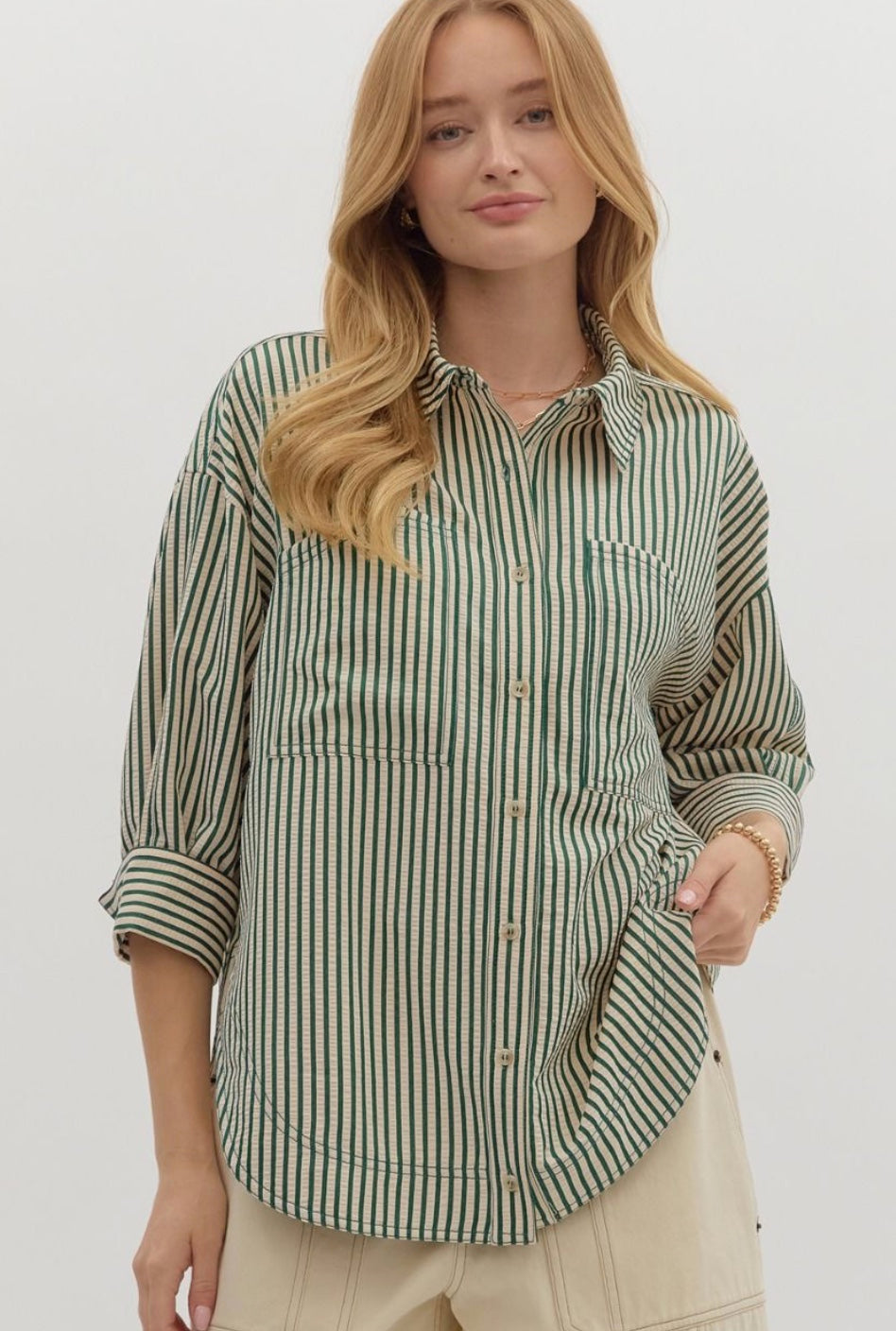 / Sadie 3/4 Sleeve Top