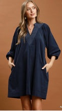Load image into Gallery viewer, Corduroy Dress w/Pockets
