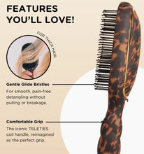 Load image into Gallery viewer, Detangler Hair Brush For Thick Hair - Tortoise
