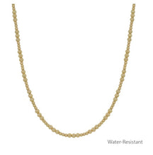 Load image into Gallery viewer, 3MM AND 4MM BEADED NECKLACE
