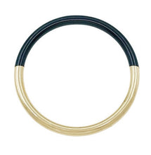 Load image into Gallery viewer, Half Color Coated Bangle Bracelet
