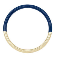 Load image into Gallery viewer, Half Color Coated Bangle Bracelet
