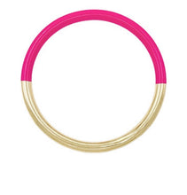 Load image into Gallery viewer, Half Color Coated Bangle Bracelet

