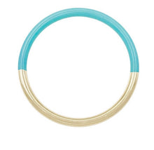 Load image into Gallery viewer, Half Color Coated Bangle Bracelet

