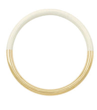 Load image into Gallery viewer, Half Color Coated Bangle Bracelet
