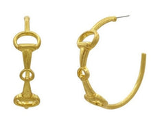 Load image into Gallery viewer, Horsebit Link Hoops
