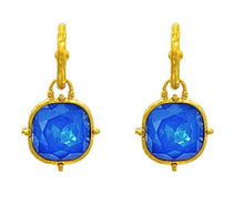 Load image into Gallery viewer, Square Stone Earrings
