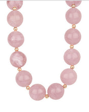 Load image into Gallery viewer, Marble Acrylic Bead Necklace
