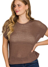 Load image into Gallery viewer, CROCHET KNIT BEACH DAYS TOP
