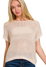 Load image into Gallery viewer, CROCHET KNIT BEACH DAYS TOP
