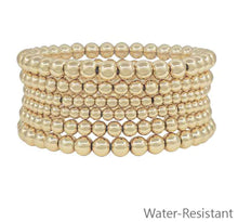 Load image into Gallery viewer, Beaded Set of 5 Stretch Bracelets
