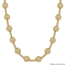 Load image into Gallery viewer, Large Gold Beaded Necklace
