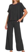 Load image into Gallery viewer, / COTTON SLUB TOP &amp; PANTS SET
