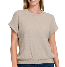 Load image into Gallery viewer, / SHORT SLEEVE SWEATER
