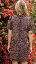 Load image into Gallery viewer, Animal Velvet Jacqaurd Dress
