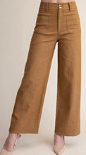 Load image into Gallery viewer, Stretchy Jeans High Rise Front Pocket Wide Leg
