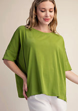 Load image into Gallery viewer, Oversized Pullover Round Neck Band Short Sleeve

