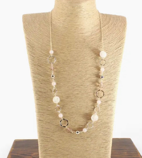 / Octogon Chain Necklace