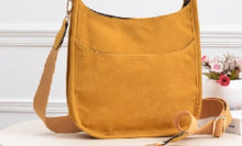 Load image into Gallery viewer, FAUX SUEDE CROSSBODY BAG
