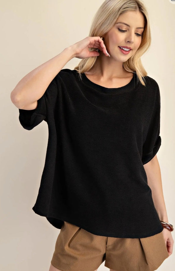 / Anna Short Sleeve Top