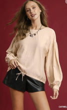 Load image into Gallery viewer, Donna Drawstring Blouse
