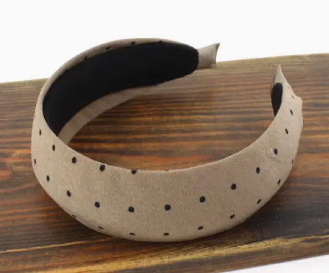 Handmade Dot Pattern Headband