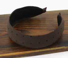 Load image into Gallery viewer, Handmade Dot Pattern Headband

