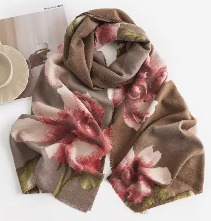 /Fall Print Scarf