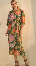 Load image into Gallery viewer, Floral Shirt DressFloral Shirt Dress CURVY
