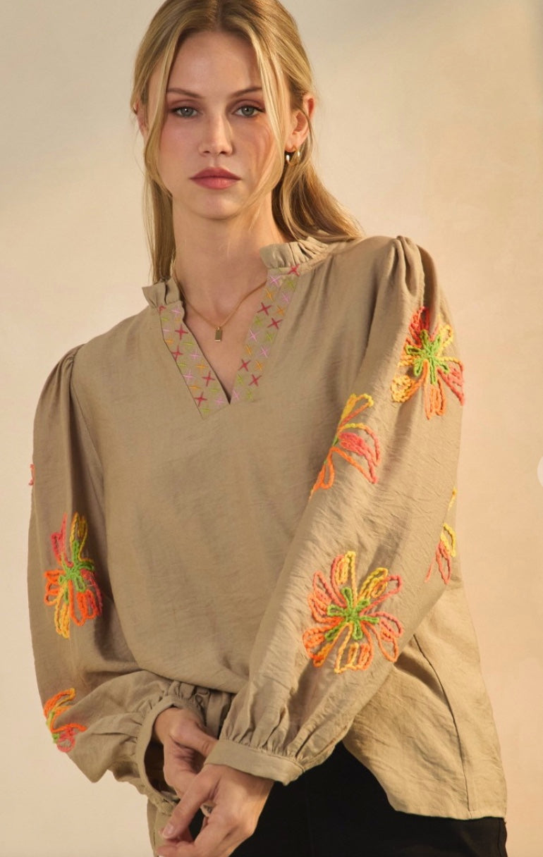 Textured  Blouse