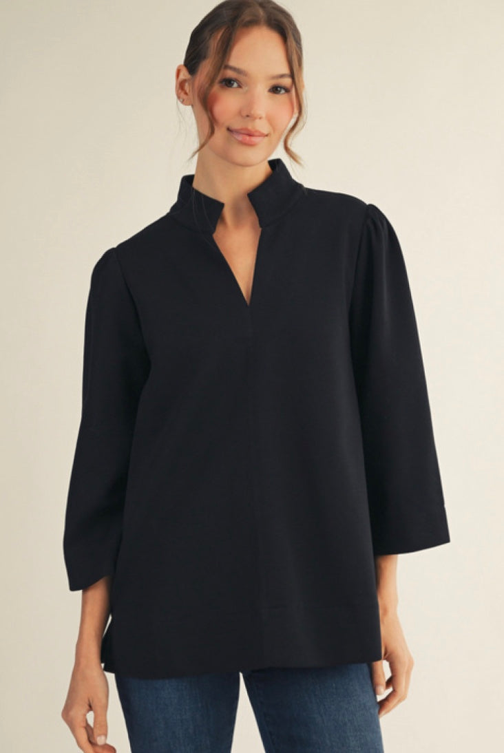 Cynthia 3/4 Sleeve Top