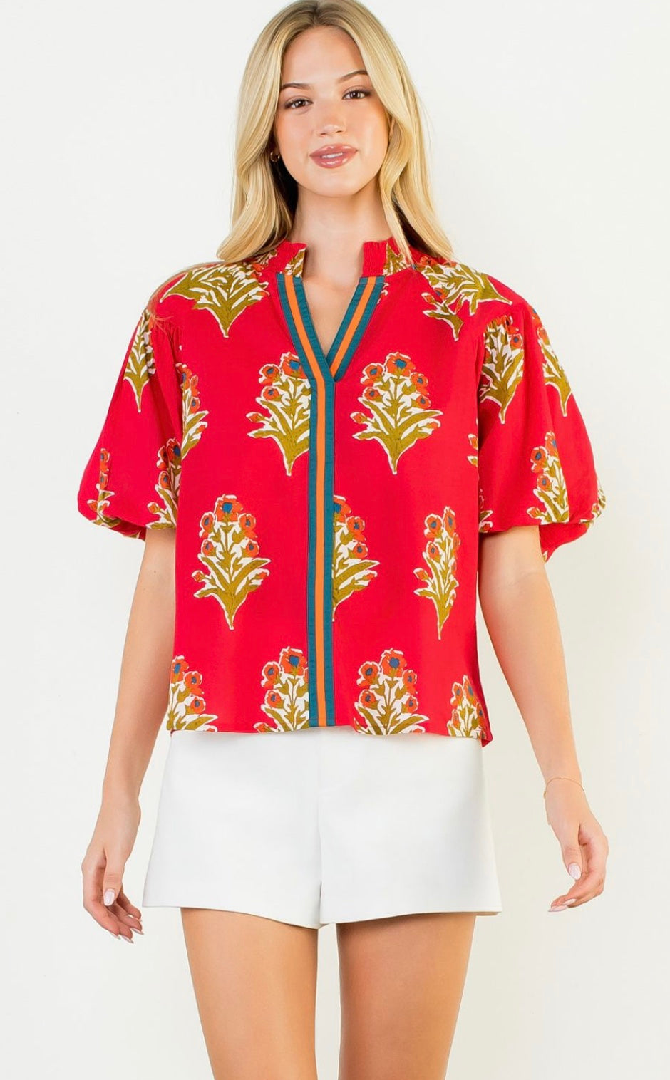 Lauren Puff Sleeve Top