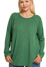 Load image into Gallery viewer, / PLUS BABY WAFFLE LONG SLEEVE TOP
