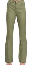 Load image into Gallery viewer, HIGH-RISE BOOTCUT COLOR HYPER-STRETCH PANTS

