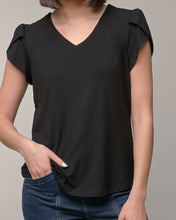 Load image into Gallery viewer, TULIP SLEEVE JULIANA CREPE TOP
