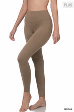 Load image into Gallery viewer, BRUSHED MICROFIBER FULL LENGTH LEGGINGS
