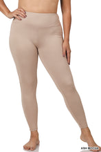 Load image into Gallery viewer, BRUSHED MICROFIBER FULL LENGTH LEGGINGS
